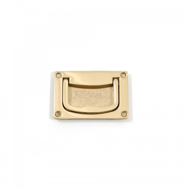 BRASS CHEST HANDLE 50x70 / GOLD PLATED